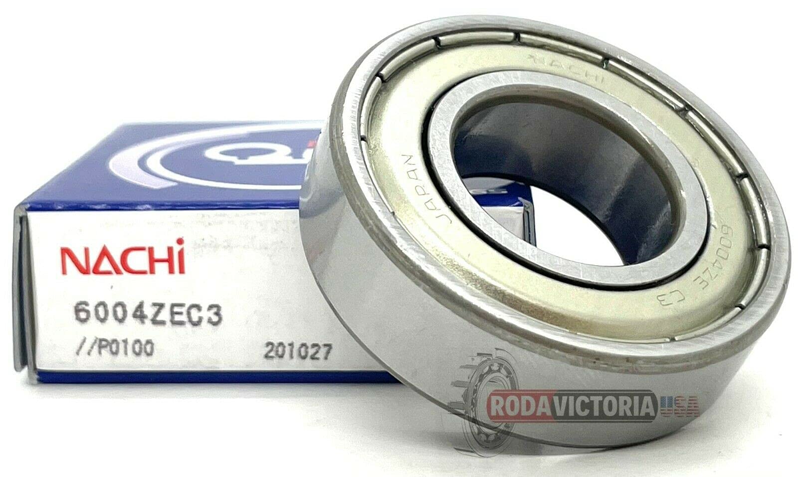 6004 ZC3 Nachi Ball Bearing Open ONE Side Japan 20x42x12mm Made in